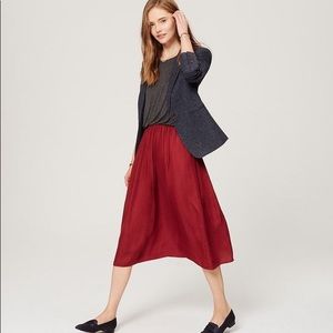 LOFT Mixed Media Dress